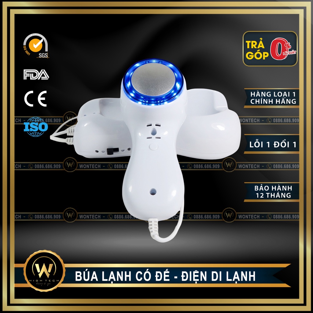 [WONTECH - NOW SHIP] Búa Lạnh Mini Massage Spa - Có Đế.