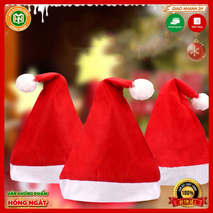 Mũ Noel Vải Mỏng