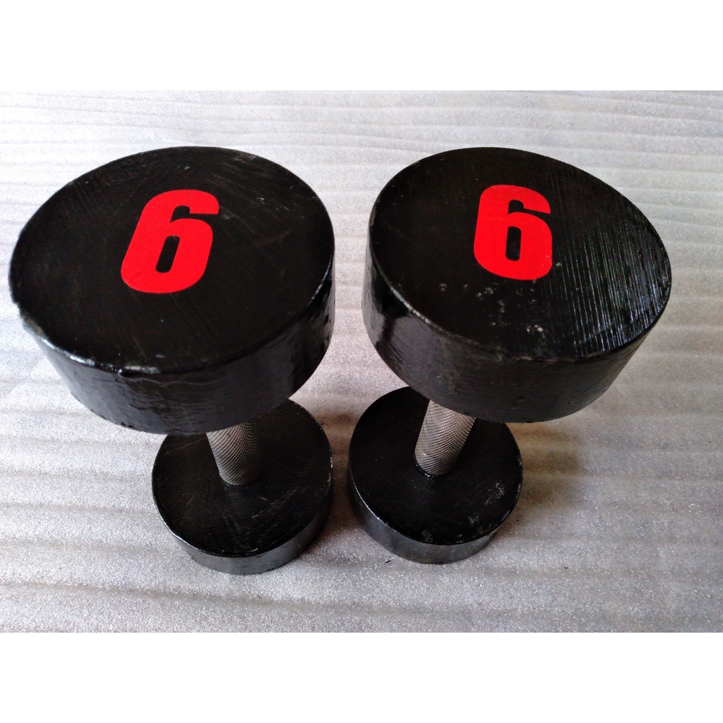 tạ tay thép 6kg - 1 đôi, tạ tay tập gym yoga cho nam nữ, tạ tập khởi động, tạ tập thể lực