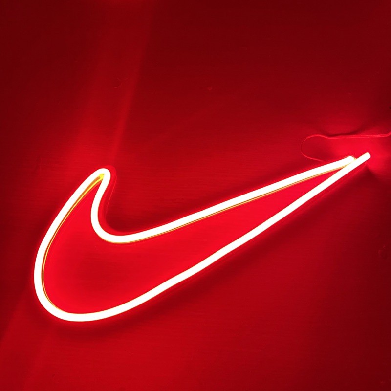 Đèn Led Neon Hình Logo Ni.ke 12x30cm | BigBuy360 - bigbuy360.vn