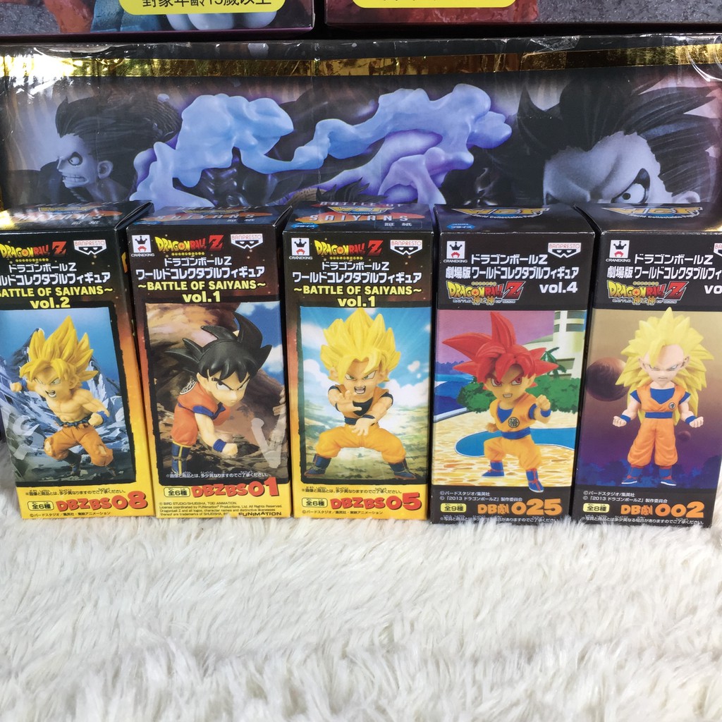 Set Mô hình WCF Dragonball set 1