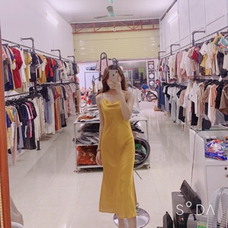 Váy lụa bóng 2S