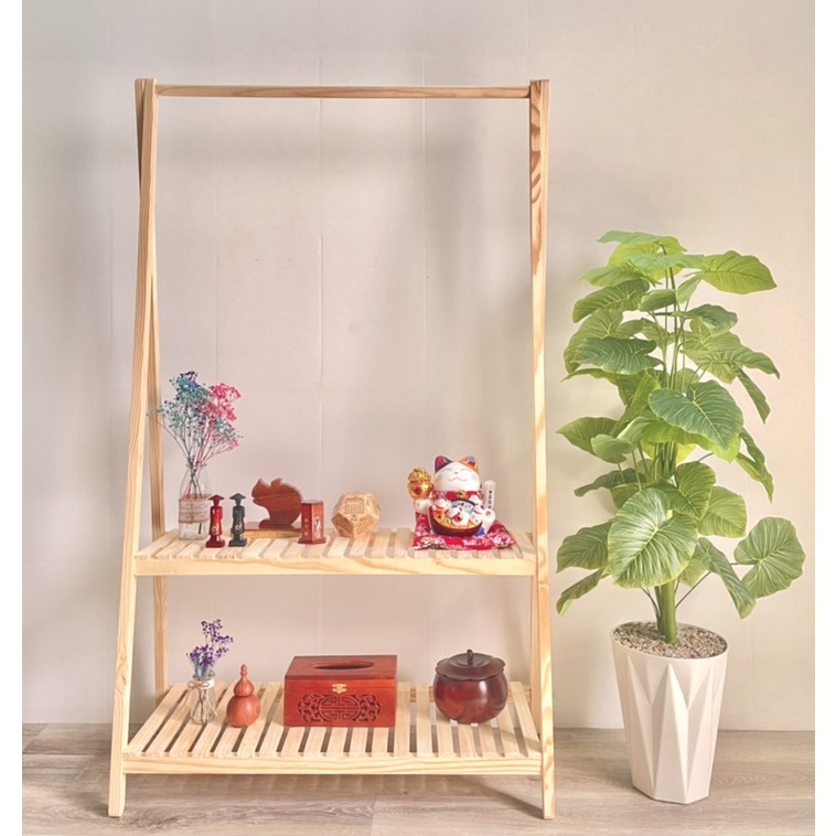 Kệ chữ A, kệ treo quần áo Min house - chính hãng - Gỗ thông Mỹ nhập khẩu cao cấp