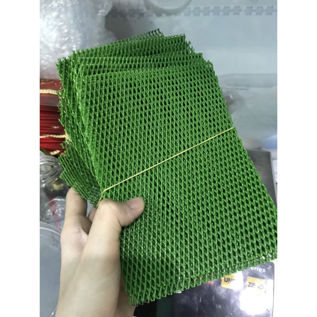 Combo 2 Miếng Nhựa Xanh Ép Thẳng Yến (Khuôn Làm Hàng Théo) Chưa Có Đánh Giá