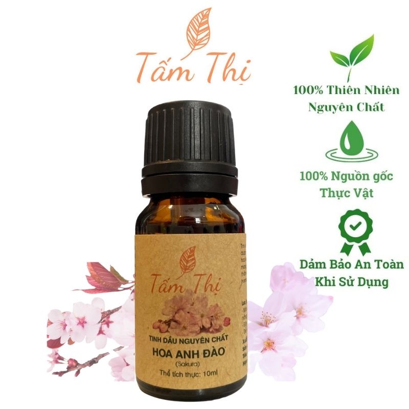 Tinh Dầu Thiên Nhiên Tấm Thị Nguyên Chất Lọ 10ml Giúp Làm Thơm Phòng Nhiều Mùi Đa Dạng như Oải Hương &amp; 7 Hương Hoa Khác