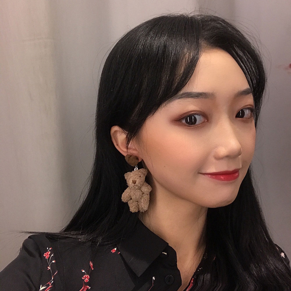 Bông Tai Gấu Teddy Dễ Thương