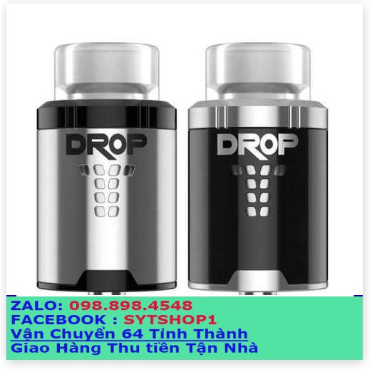 Đầu Tank Thước La Điện Tử RDA DROP- + Tinh TD 60ML -0988984548