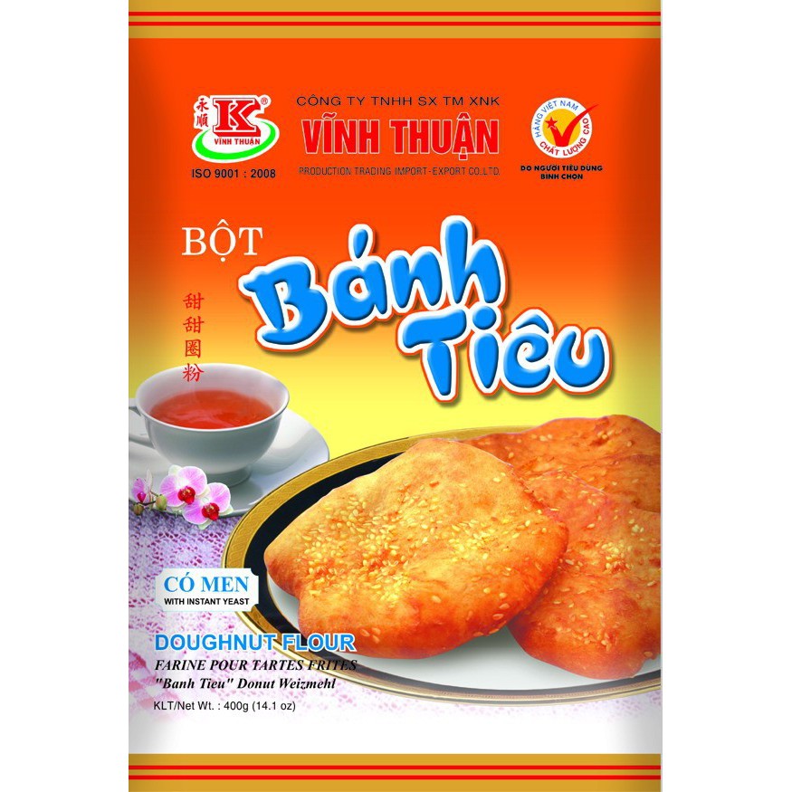 Bột bánh tiêu Vĩnh Thuận 400g