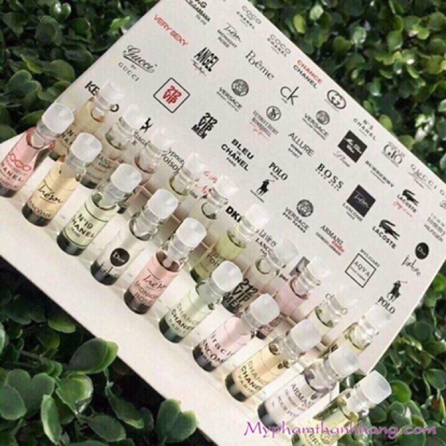 Bộ nước hoa mini hộp 20 mùi hương | BigBuy360 - bigbuy360.vn