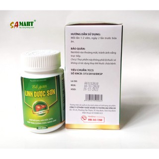 Bổ gan LINH DƯỢC SƠN ( Mua 5 hộp tặng 1 hộp)