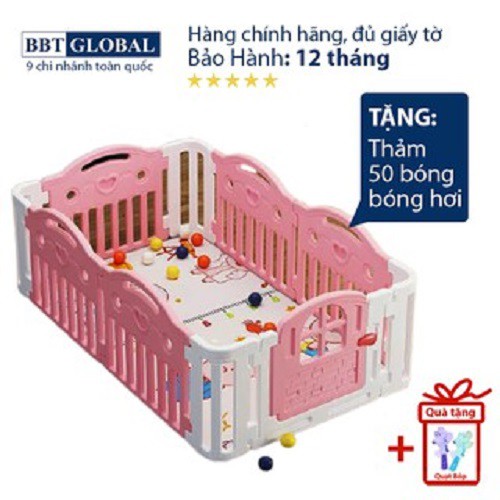 Quây cũi cho bé BBT Global kiểu dáng Hàn Quốc BBT Global BR9509