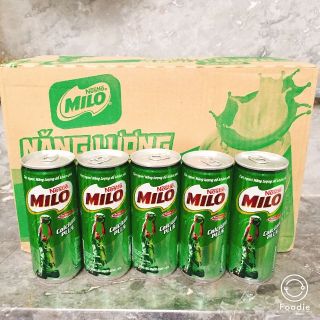 Thùng 24 lon Sữa Nestle Milo lon nước 240ml