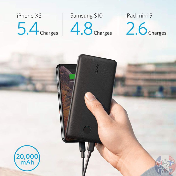 Pin sạc dự phòng sạc nhanh Anker Powercore Metro Essential 20000 PD chính hãng Hàng N