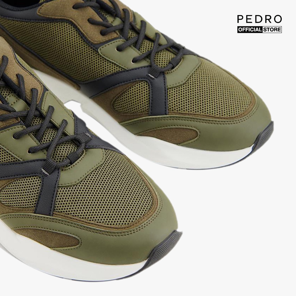 PEDRO - Giày thể thao nam Suede And Mesh PM1-76210143-64