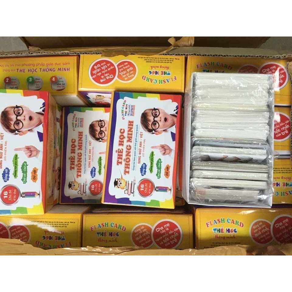 [Hot]-BỘ THẺ HỌC THÔNG MINH CHO BÉ GIÚP PHÁT TRIỂN TRÍ TUỆ