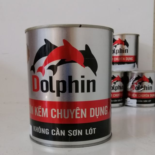 Sơn giả gỗ Sơn dolphin màu cánh gián 777 Lon 800gram, 400Gram