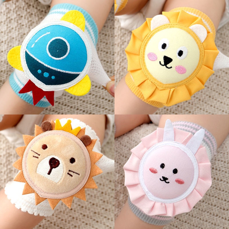 Đệm bảo vệ đầu gối dày dặn chống sốc cho bé tập bò