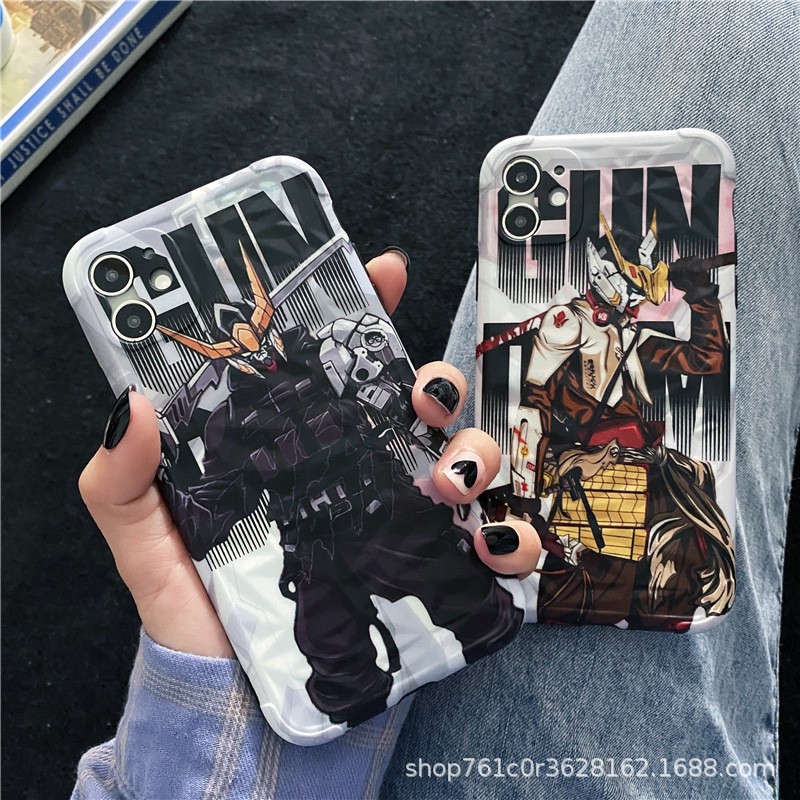 Ốp lưng iphone gundam barbatos strike freedom chống trầy chống xước
