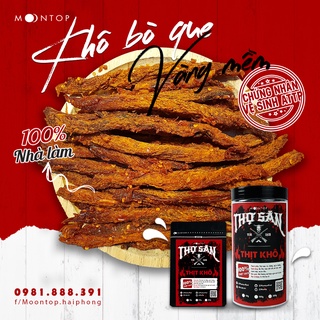 KHÔ BÒ QUE THỢ SĂN | Hảo hạng loại 1 - Thịt khô homemade Moontop - Chất từng miếng thịt!