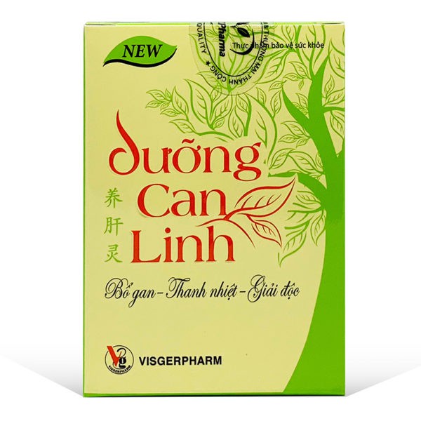 Dưỡng Can Linh – Hỗ trợ giải độc gan (Lọ 40 viên)