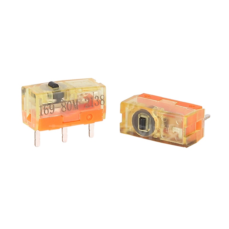 Bang Set 2 Nút Công Tắc Micro TTC Màu Vàng Chống Bụi Cho Chuột