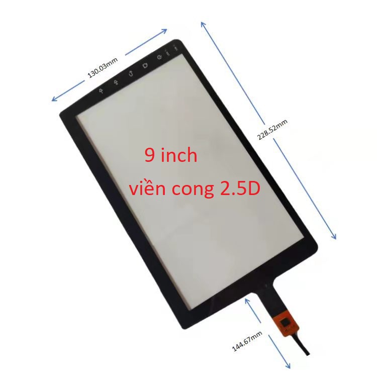 Kính cảm ứng màn Androi cho ô tô