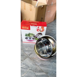 Bát inox size 22cm bền đẹp , không han gỉ