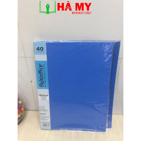 [Freeship] Bìa nhựa nhiều lá Thiên Long 20 Lá 40 Lá 60 Lá 80 Lá 100 Lá file lá a4 đựng hồ sơ chính hãng