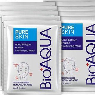 Mặt nạ bioaqua pure skin NGĂN NGỪA MỤN, GIẢM SƯNG ĐỎ DO MỤN