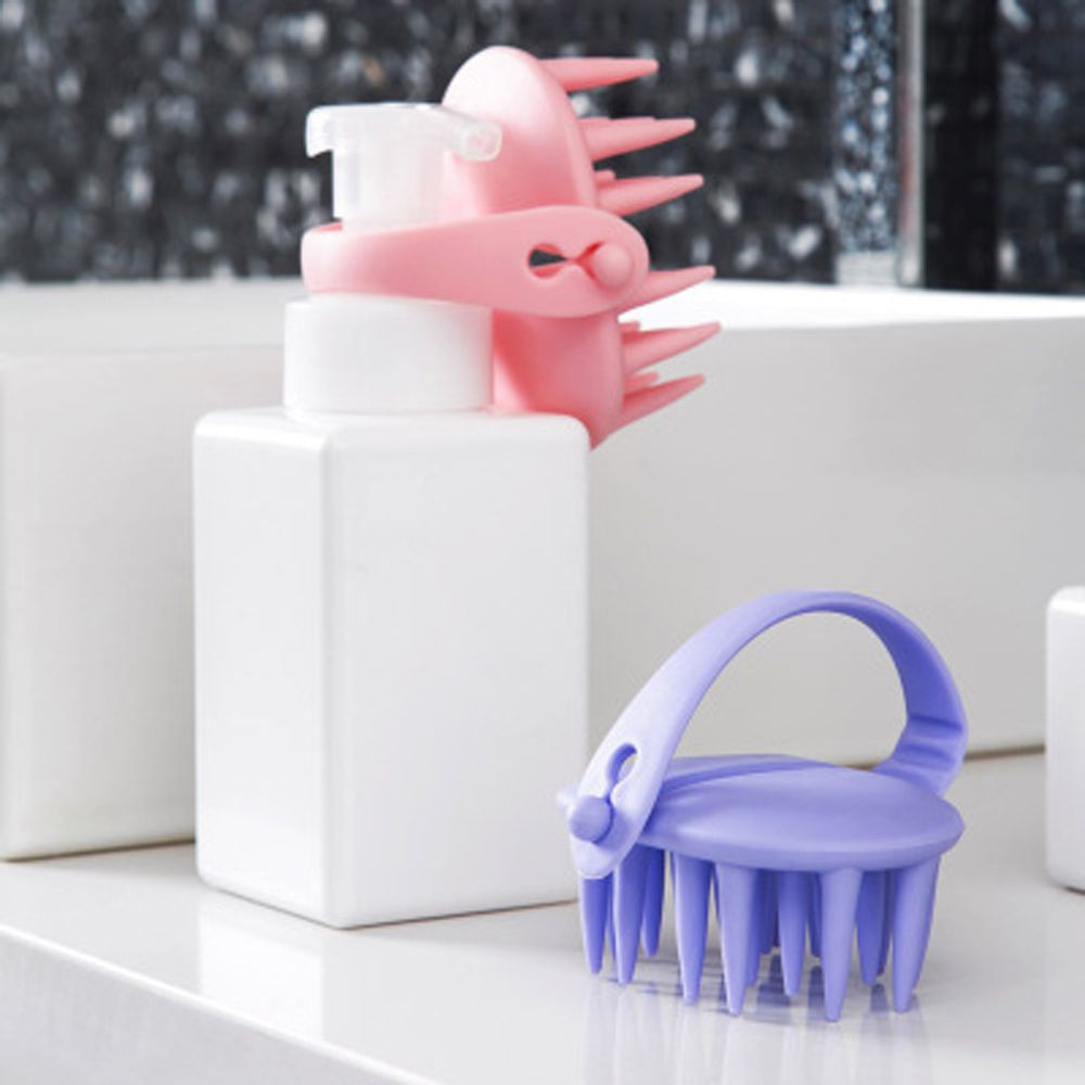 Lược gội đầu  Muji Silicon Nhật - mát xa da đầu - giảm rụng tóc - kích thích mọc tóc (Giao màu ngẫu nhiên) | BigBuy360 - bigbuy360.vn