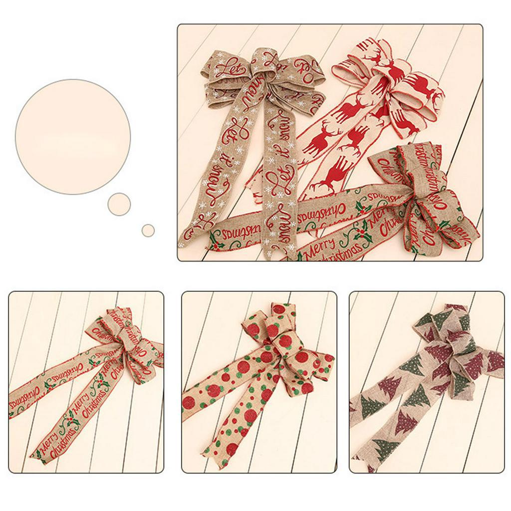 Cuộn Dây Ruy Băng 2m Trang Trí Giáng Sinh