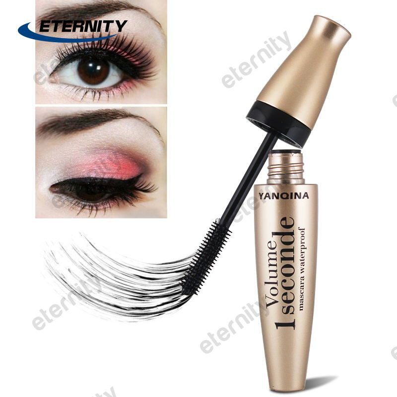 (Hàng Mới Về) Mascara Đầu Cọ Silicon Màu Đen Kéo Dài Và Uốn Cong Mi Không Nhòe