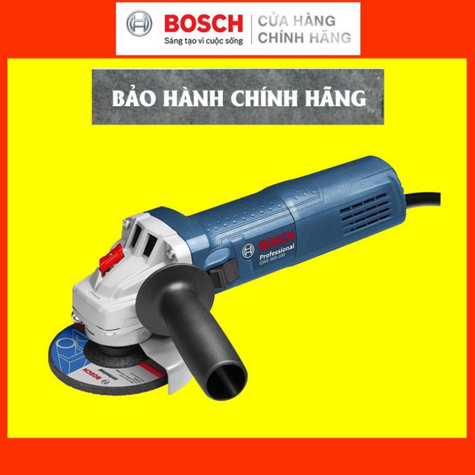 [HÀNG CHÍNH HÃNG] Máy Mài Góc Bosch GWS 900-100 (Hộp Giấy) , Giá Cạnh Tranh, Chất Lượng Hàng Đầu