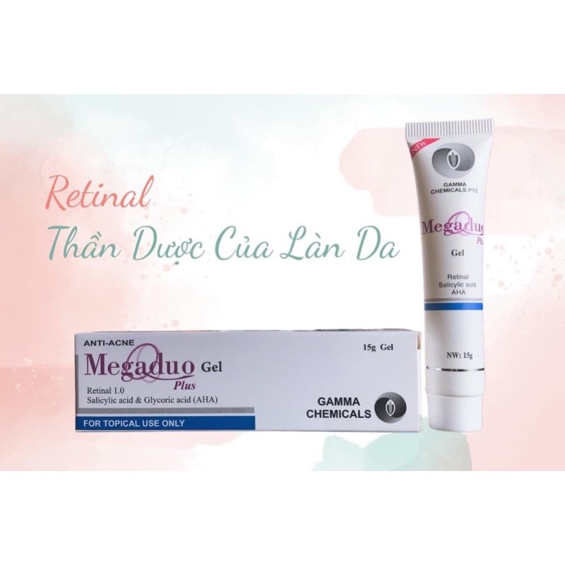 gel giảm mụn, mờ thâm Megaduo