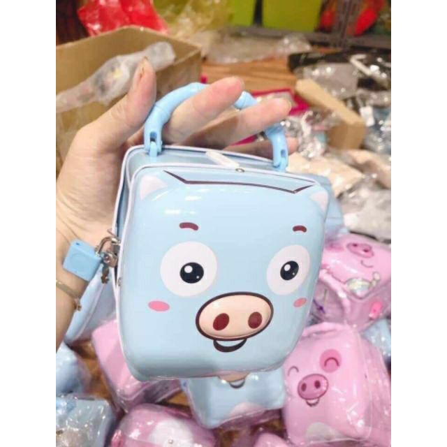 Két Sắt Hình Lợn Mini Cho Bé