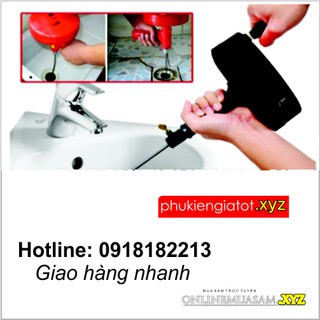 Dụng cụ thông cống tiện ích