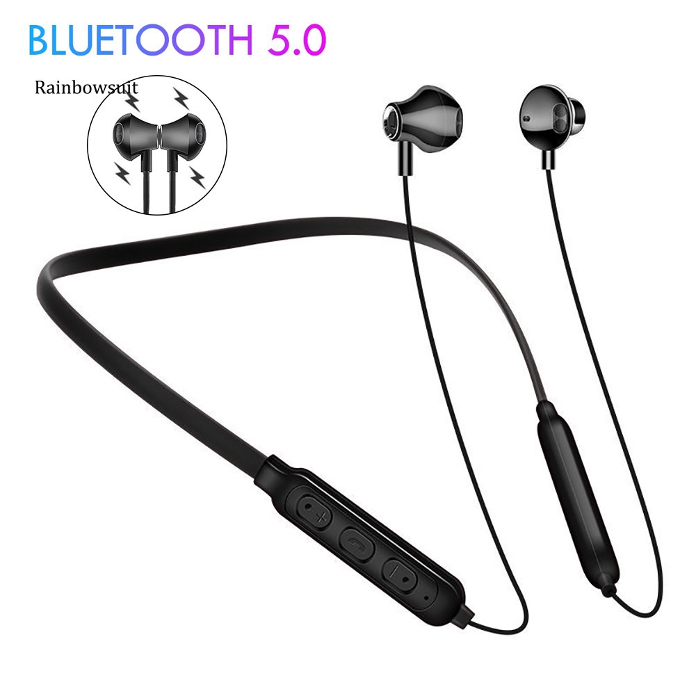 Tai Nghe Blutooth Đeo Cổ Thể Thao Pin Trâu Nghe Nhạc cực Hay, Đàm Thoại Bảo Hành 1 Năm