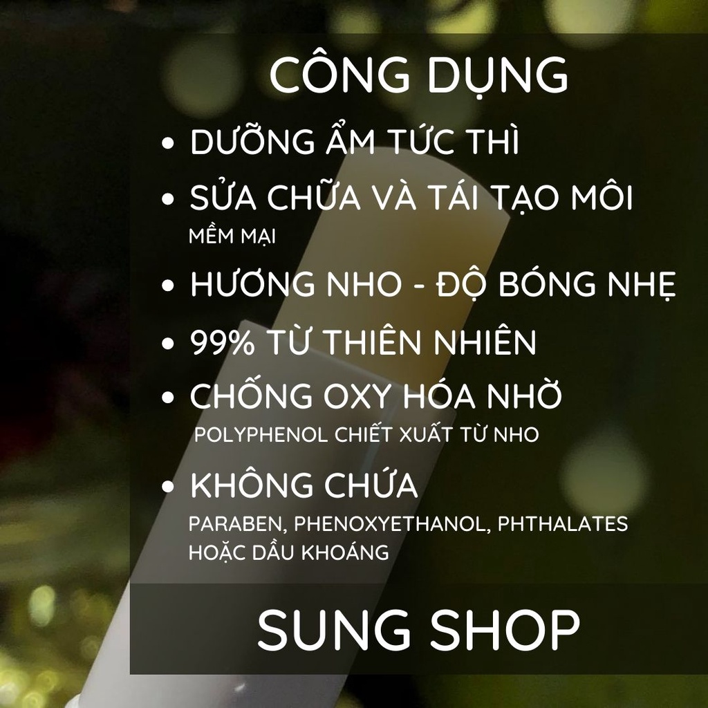 Son dưỡng môi CAUDALIE dưỡng ẩm cho môi mềm giảm khô nứt từ thiên nhiên