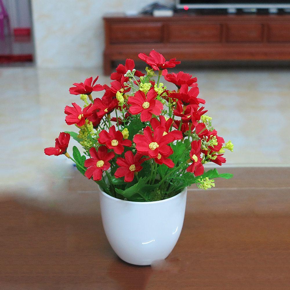 1 Bộ Chậu Cây Bonsai Giả Trang Trí Nhà Cửa