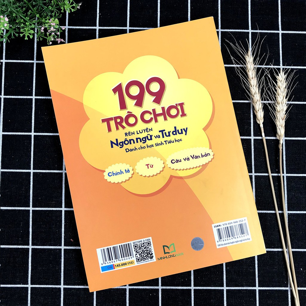 Sách - 199 Trò chơi rèn luyện ngôn ngữ và tư duy dành cho học sinh tiểu học