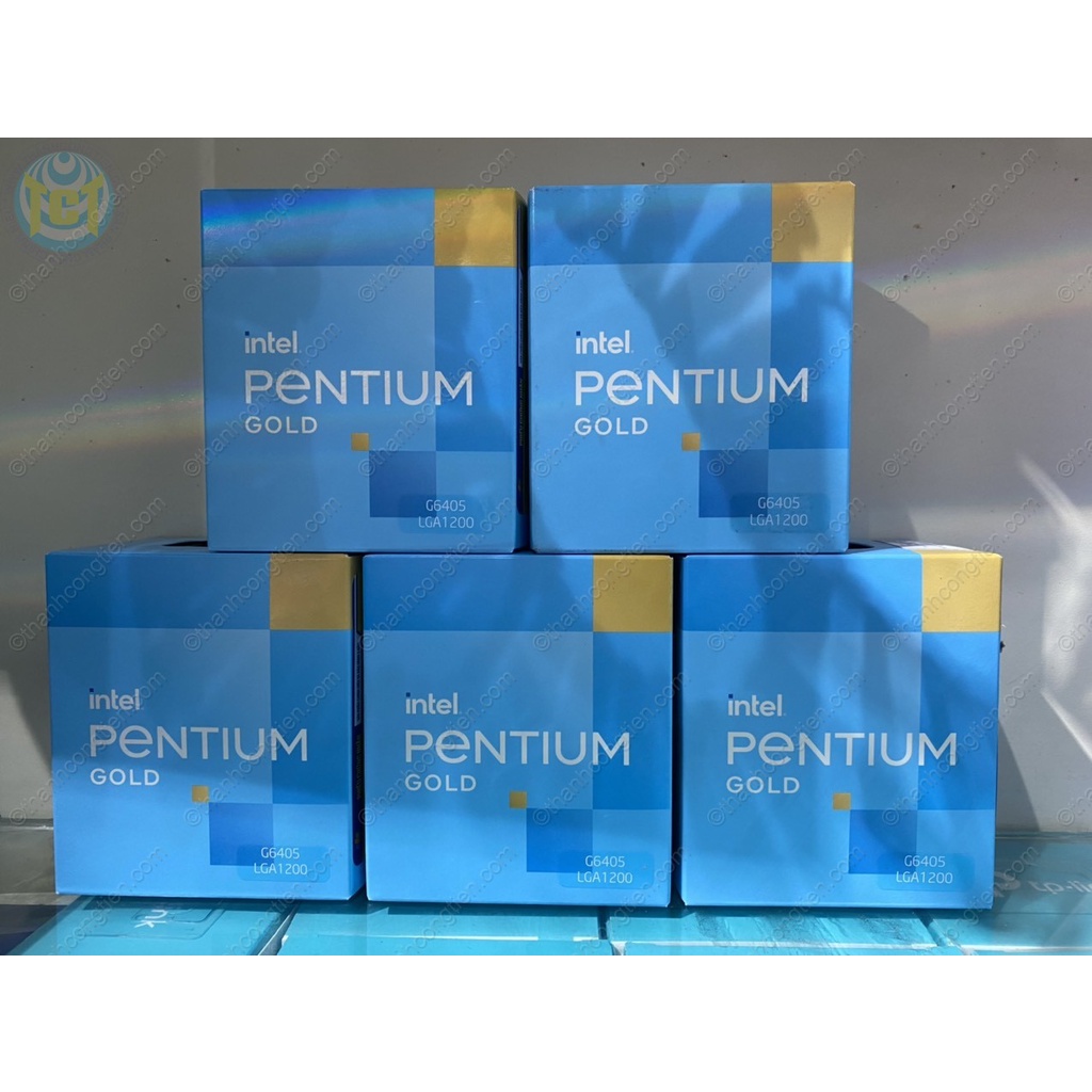 CPU INTEL PENTIUM G6405 – 4.10 GHZ + Quạt (box CHÍNH HÃNG)