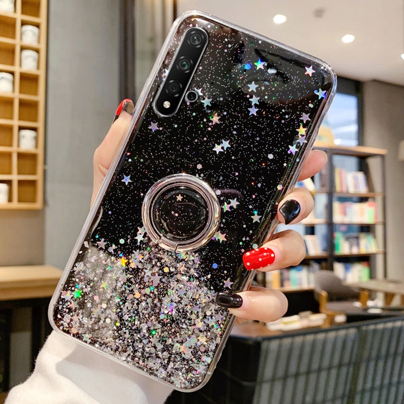 Ốp điện thoại kim tuyến họa tiết sao cho Samsung A51 A71 A10 A20 A30 A50 A70 A70S A10S A20S A30S A50S