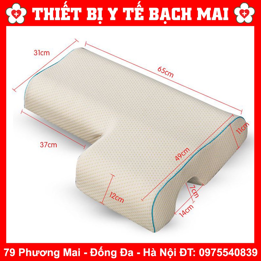 Gối Ngủ Đôi Luồn Tay Chống Tê Tay, Mỏi Tay