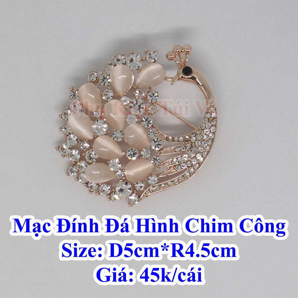 Mạc đính đá 45k/ cái / ghim cài áo