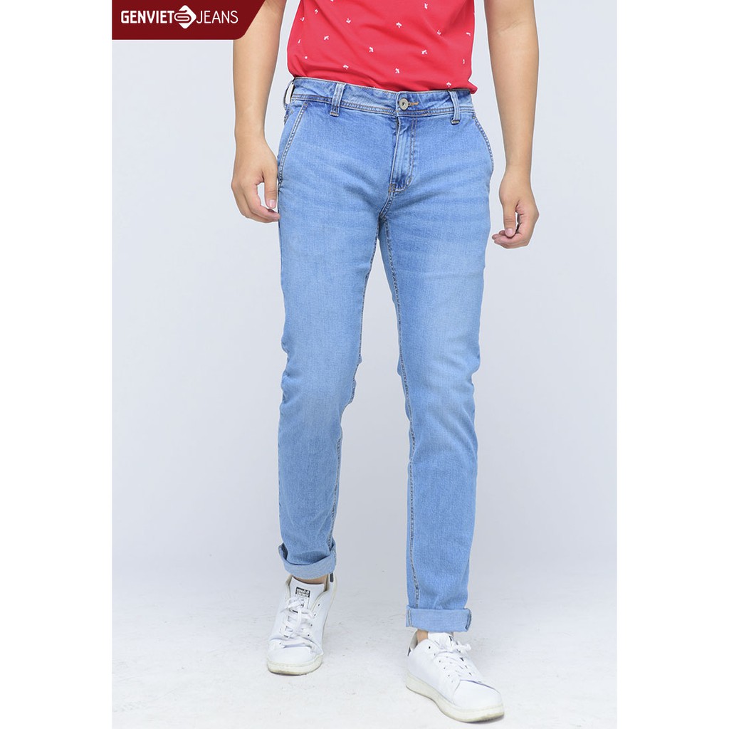  Quần dài jeans nam T1103J971 GENVIET | BigBuy360 - bigbuy360.vn