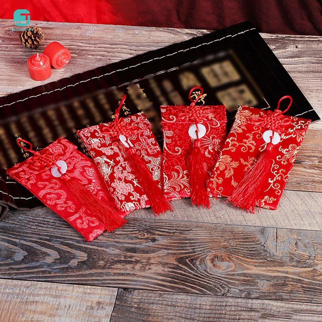 Bao Lì Xì Vải Thổ Cẩm Thiết Kế Sáng Tạo Cho Ông Bà Bố Mẹ,Người thân.