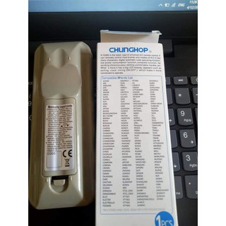 Remote máy lạnh đa năng CHUNGHOP