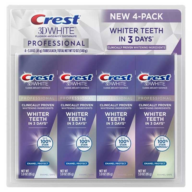 Kem đánh răng Crest 3D White Professional, 85g