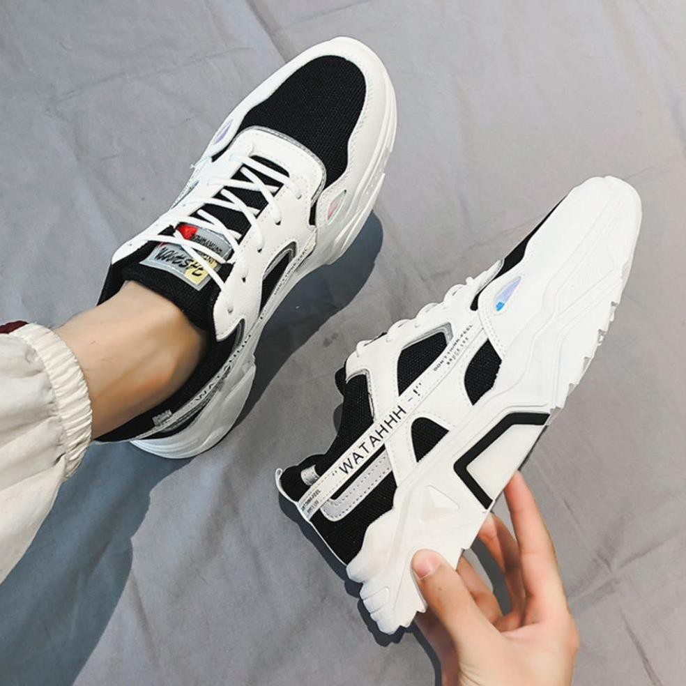 Giày Sneaker Nam TKTMS39 Giày Thể Thao Nam Độ Bền Cao Kiểu Dáng Cá Tính Xu Hướng 2021 Chính Hãng TKT STORE Size (39-43)