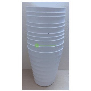 10 Chậu Nhựa Trồng Hoa Cây Cảnh VT Đại KT 32x36 Cm (ĐK Miệng x Cao) Đức Minh